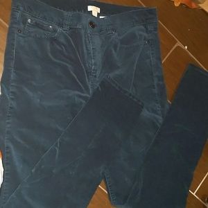 Women's velvet pants